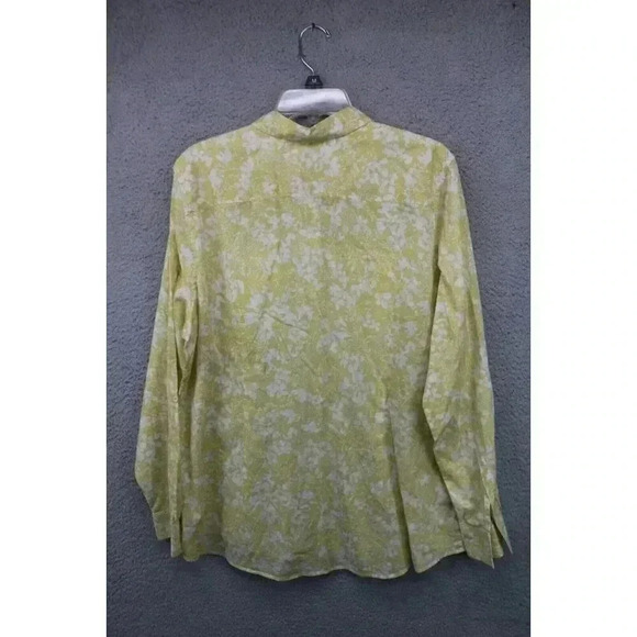 Eddie Bauer Women's Button Down Long Roll-Tab Sleeves-Size XL - Picture 7 of 8